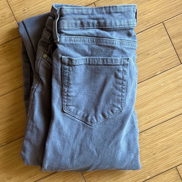 Paige Skyline Skinny Jeans in Gray - Picture 1 of 4